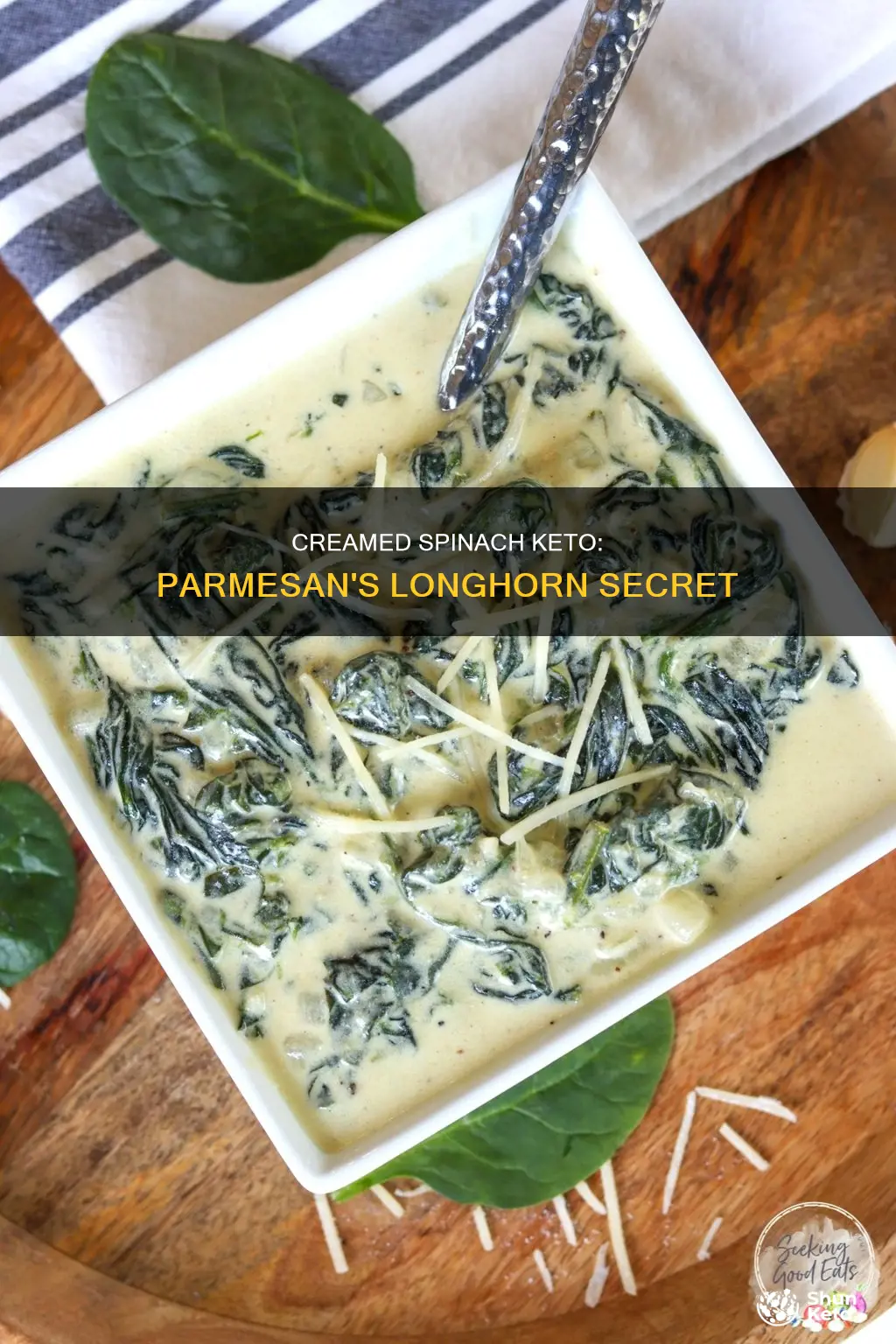 is parmesan creamed spinach keto at longhorn steakhouse