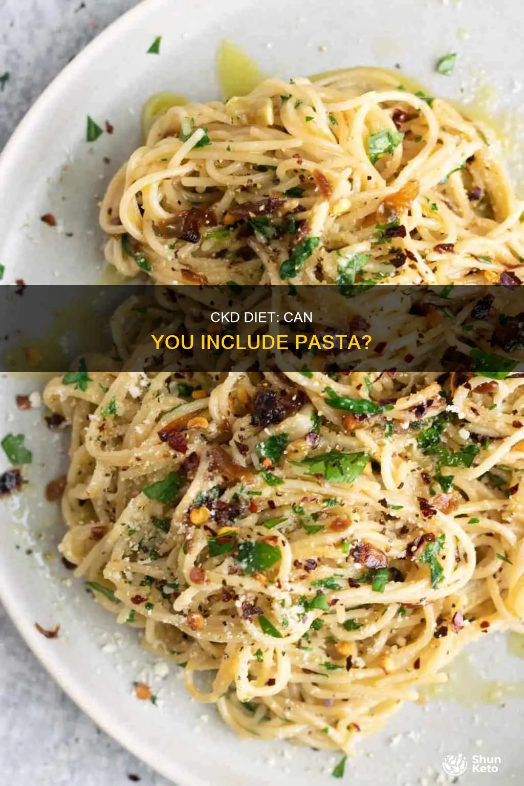 is pasta allowed in a ckd diet