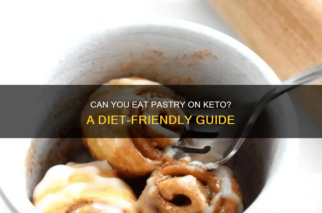 is pastry allowed on keto diet