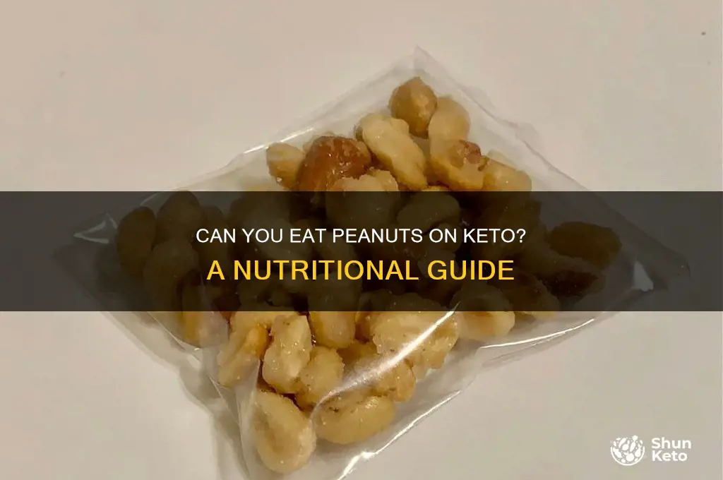 is peanut allowed in keto diet
