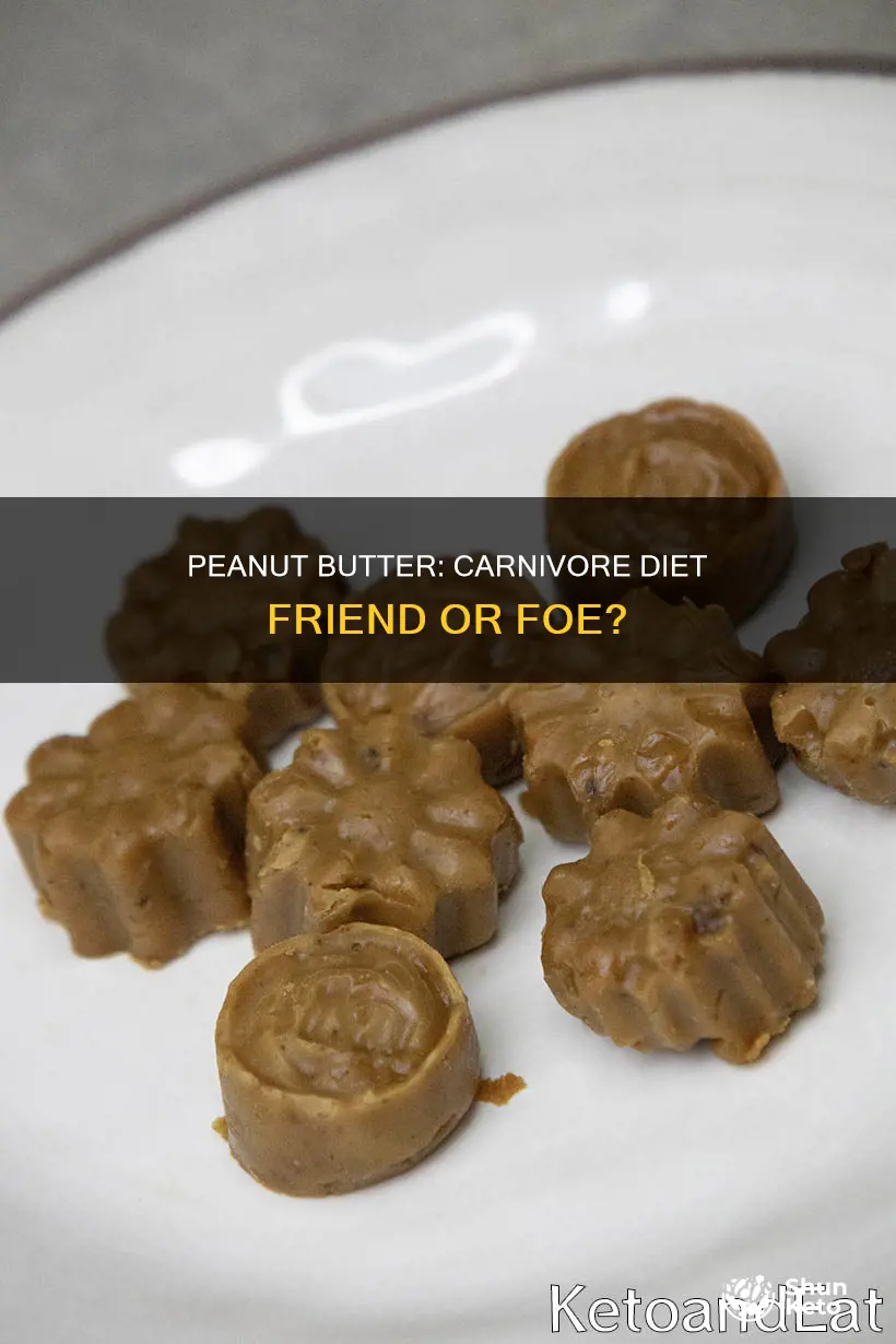 is peanut butter ok for carnivore diet