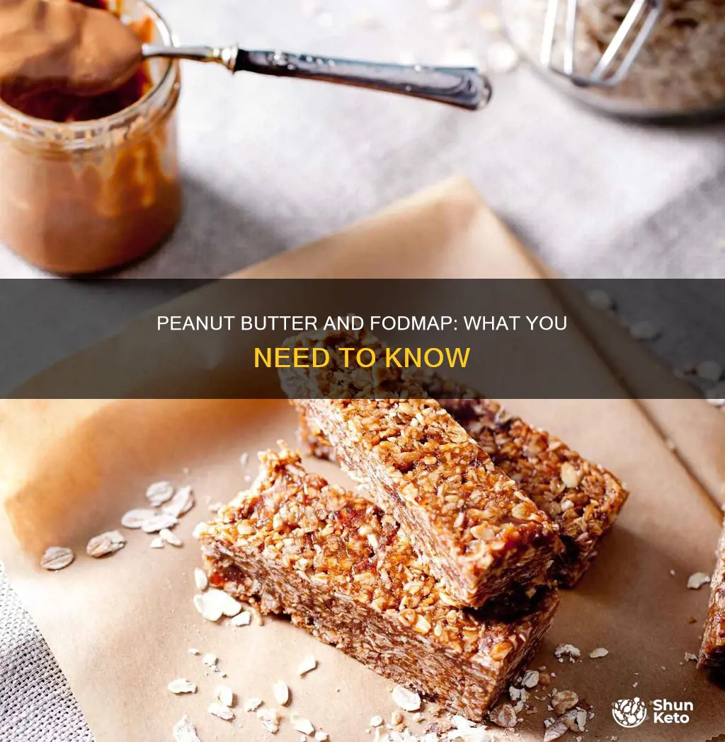 is peanut butter ok for fodmap diet