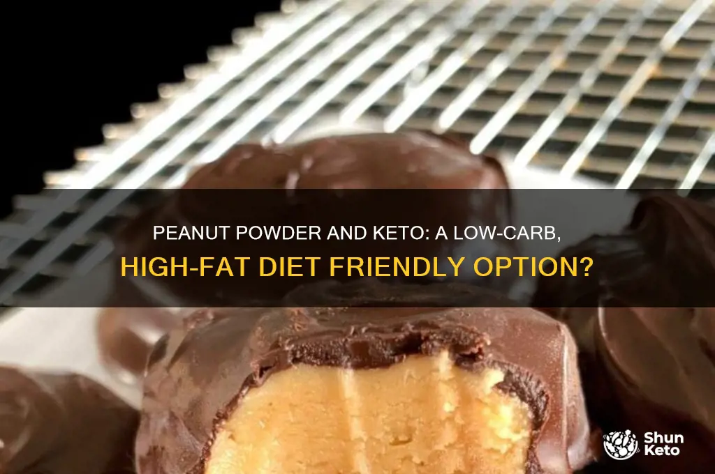 is peanut powder okay for keto diet