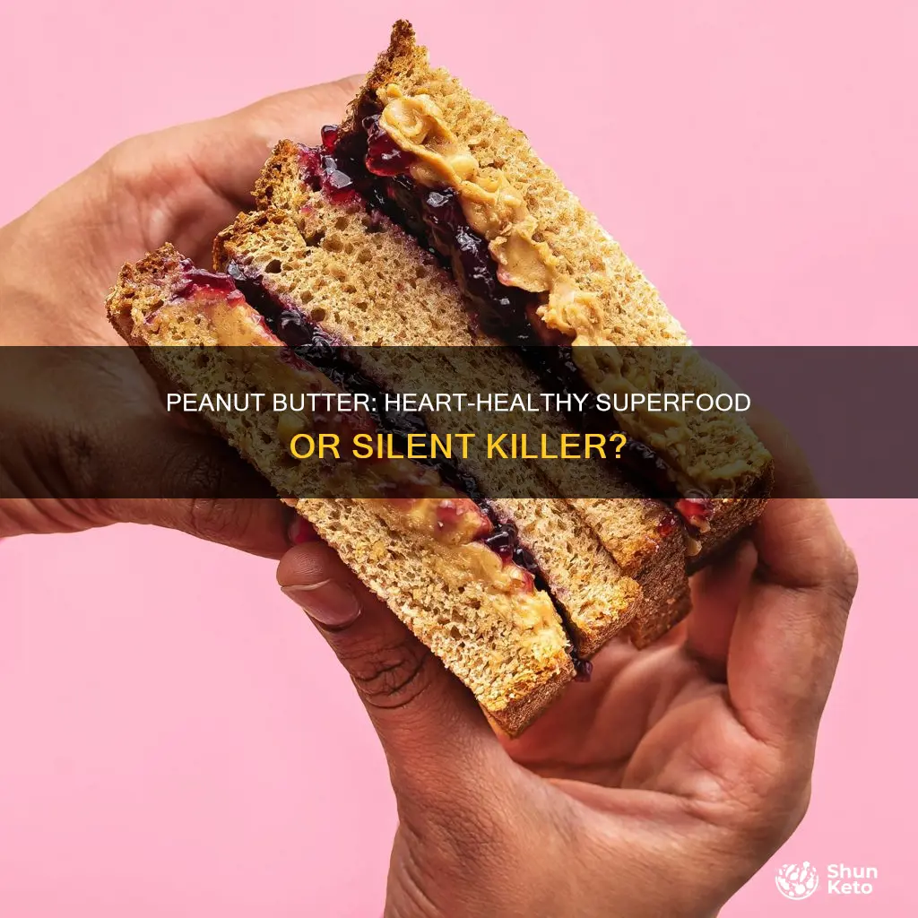 is peanutbutter ok for heart attack diet