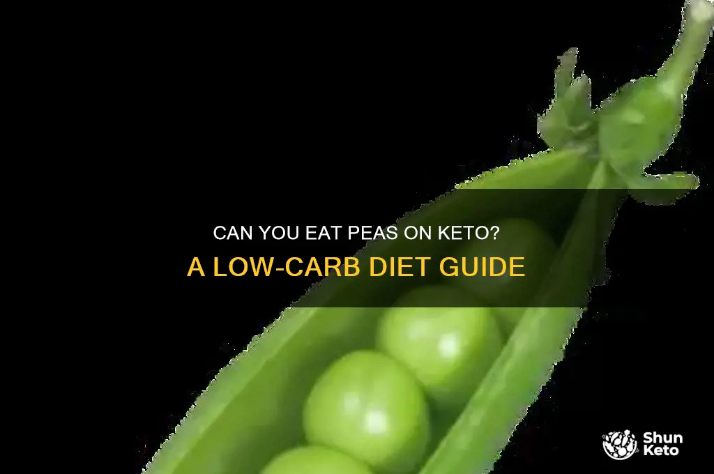is peas allowed in keto diet
