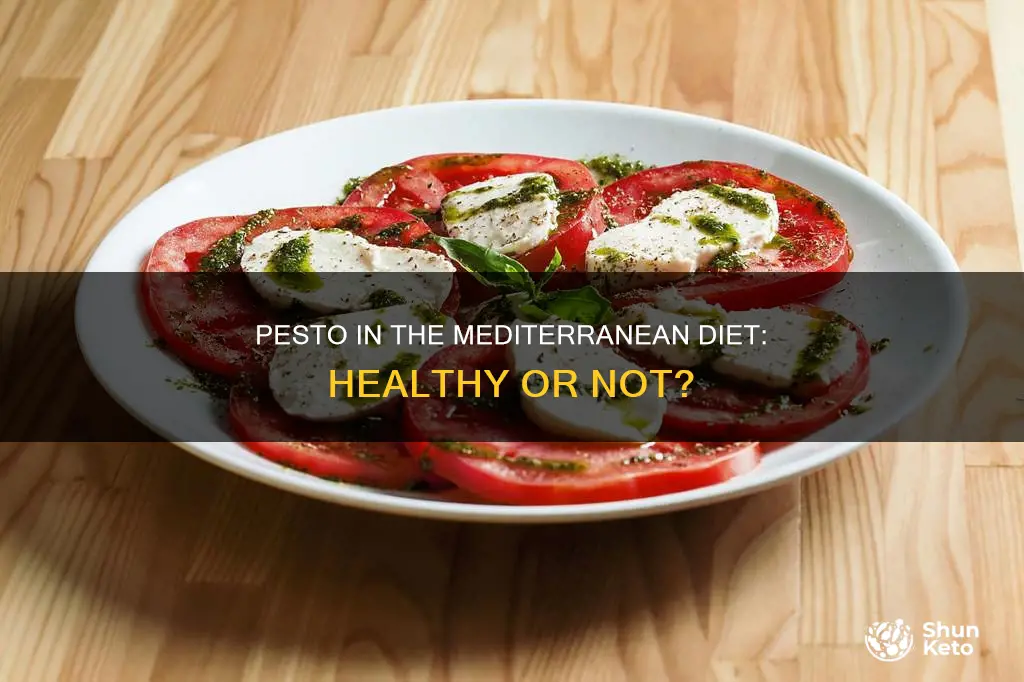 is pesto ok for mediterranean diet
