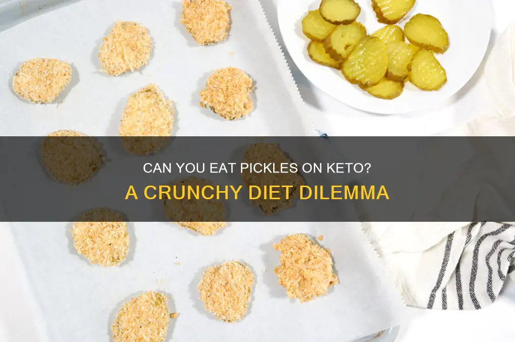 is pickles on keto diet