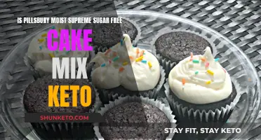 Keto-Friendly Pillsbury Moist Supreme: Sugar-Free Cake Mix