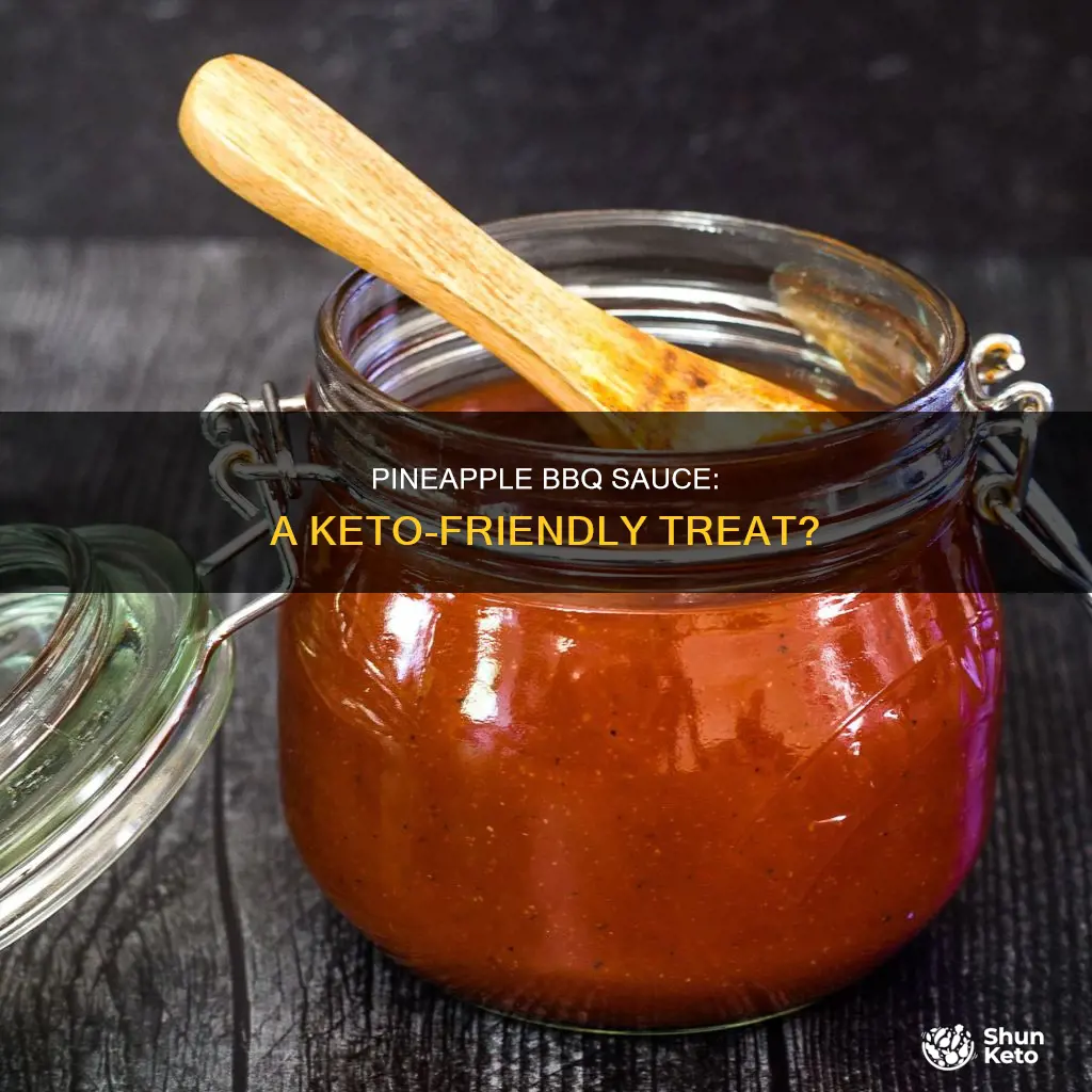 is pineapple bbq sauce keto