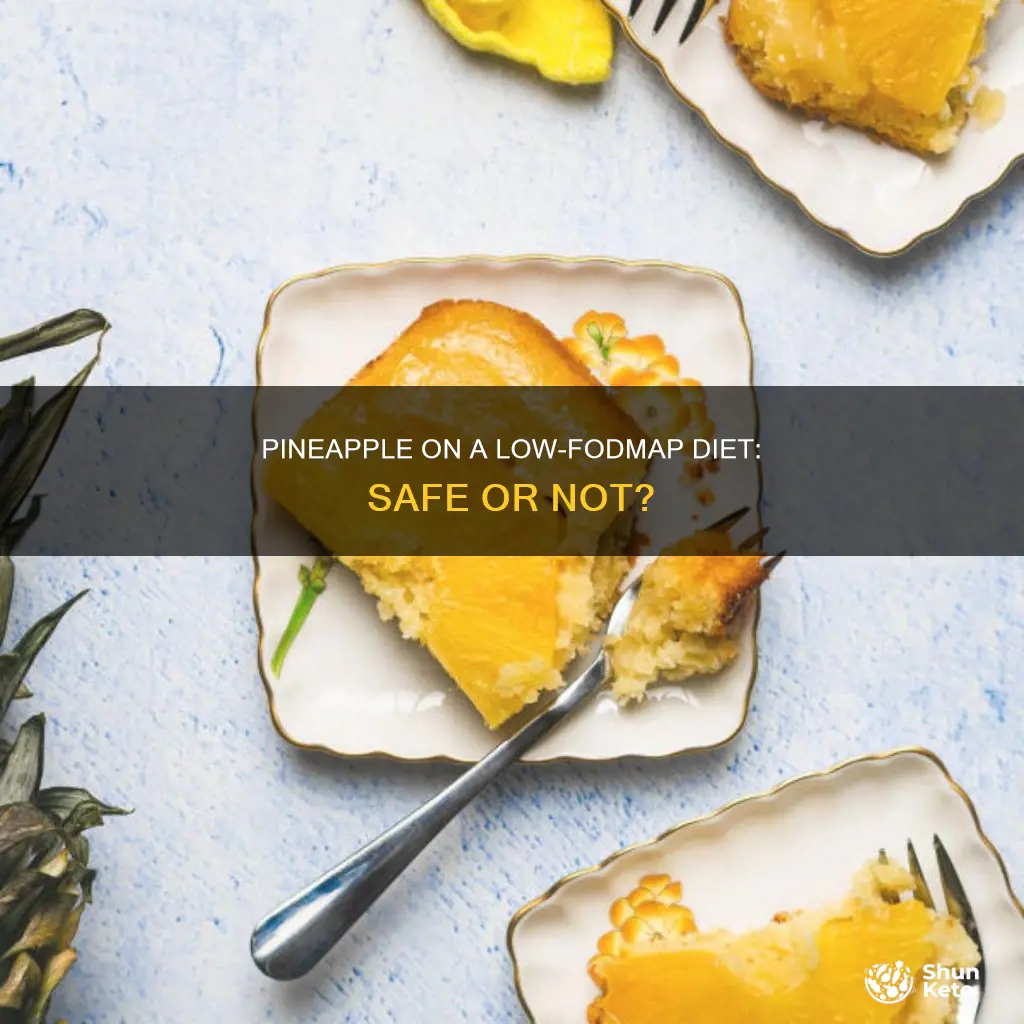 is pineapple ok on fodmap diet