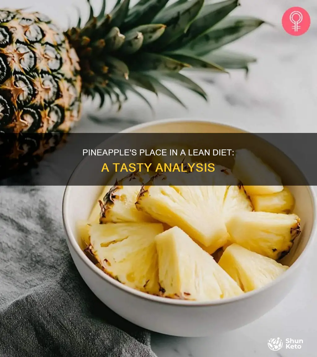 is pineapple part of a lean diet plan