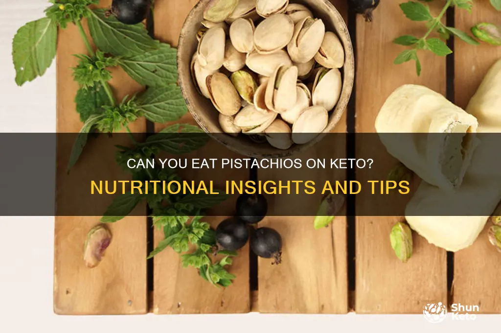 is pistachio allowed in keto diet