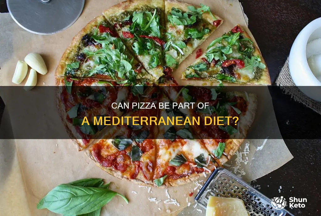 is pizza allowed on mediterranean diet