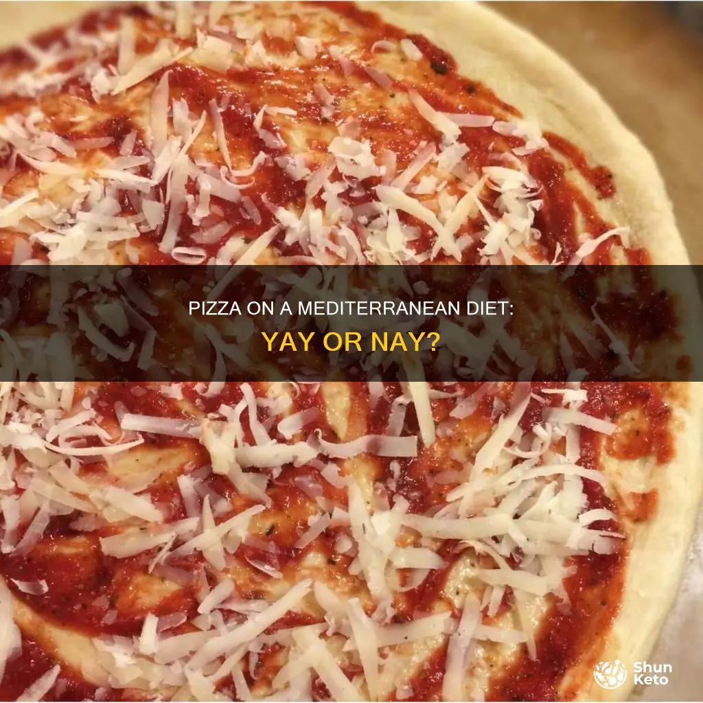 is pizza ok on mediterranean diet