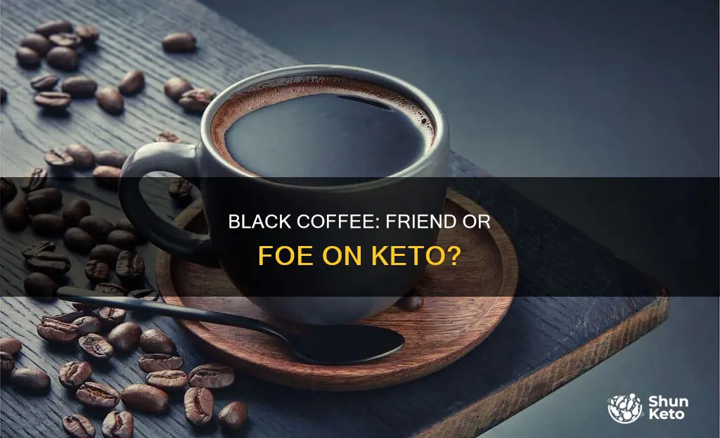 is plain black coffee bad for keto