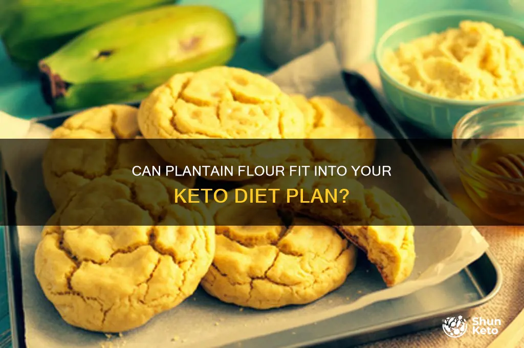 is plantain flour acceptable on keto diet