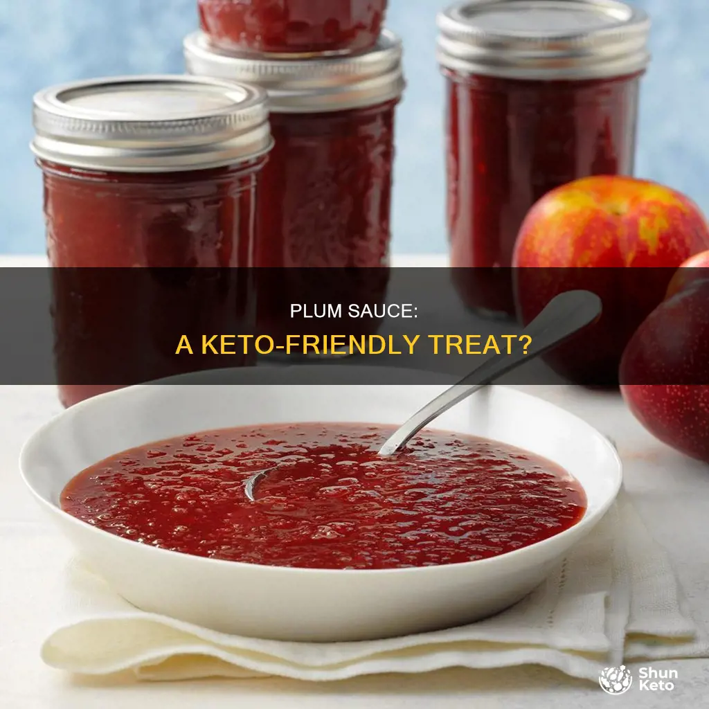 is plum sauce keto