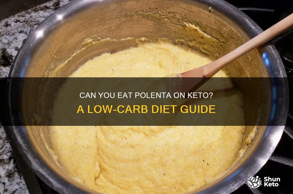 is polenta allowed on keto diet