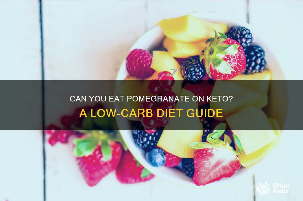 is pomegranate allowed in keto diet