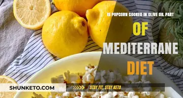 Healthy Popcorn: Olive Oil and the Mediterranean Diet