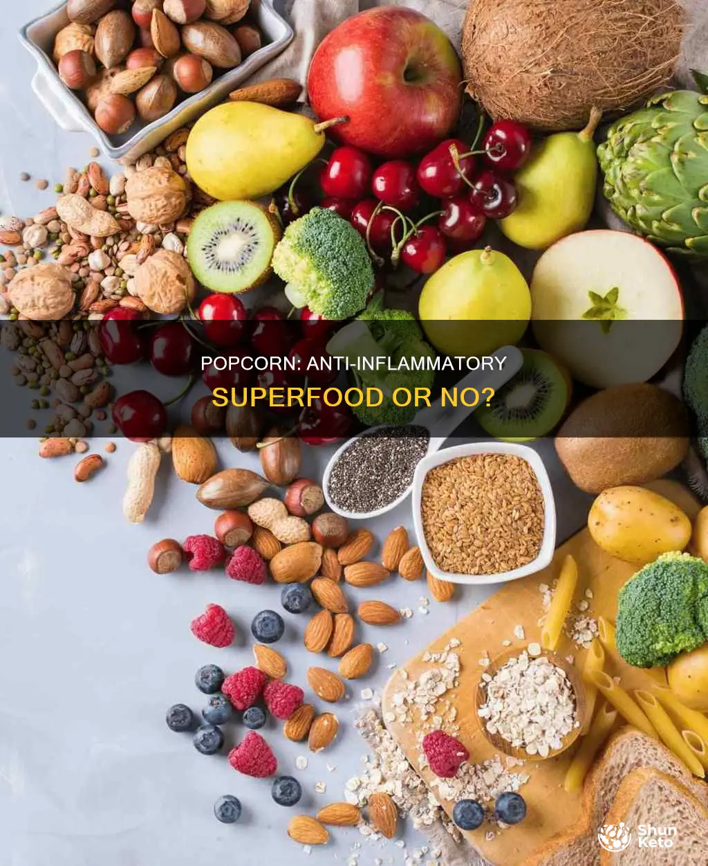 is popcorn ok for anti inflammatory diet