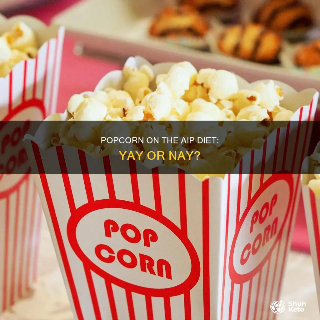 is popcorn ok on aip diet