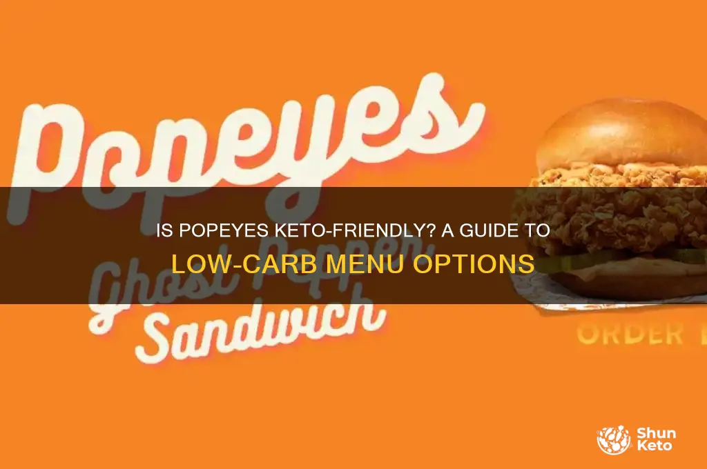 is popeyes keto
