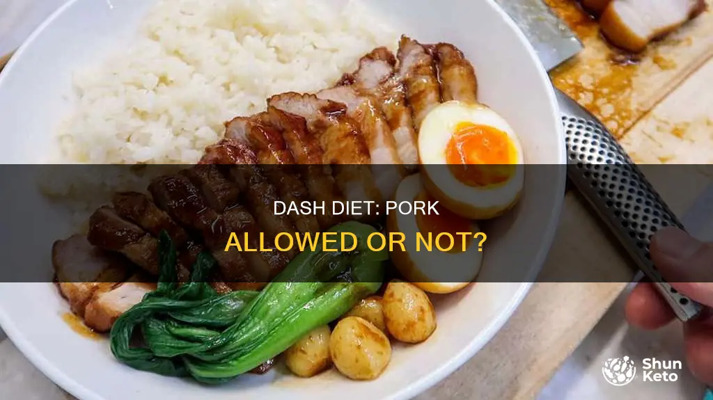 is pork allowed on dash diet