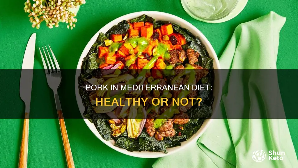 is pork ok for mediterranean diet