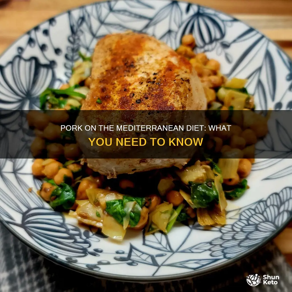 is pork on the mediterranean diet