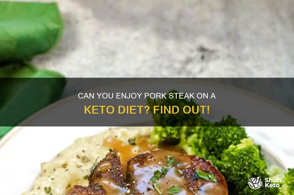is pork steak ok on keto diet