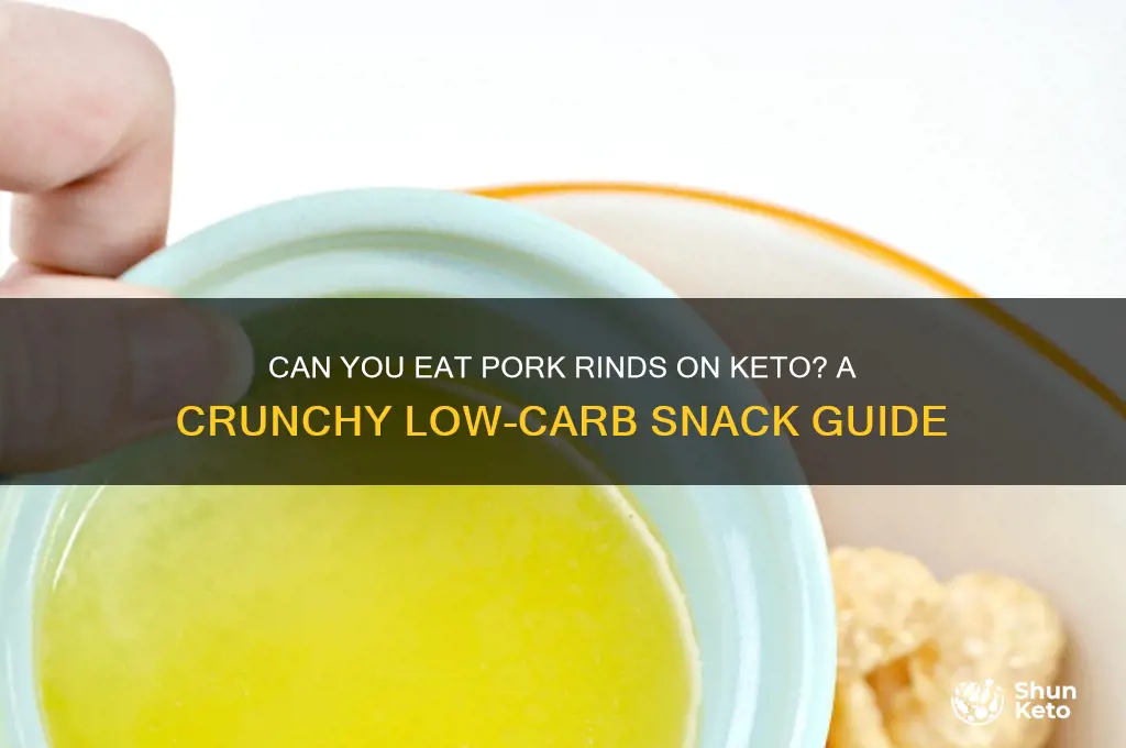 is port rinds on the keto diet