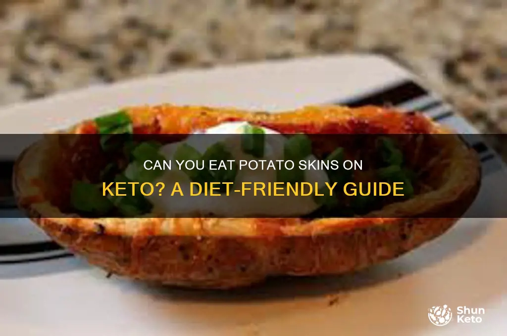 is potato skin ok for keto diet