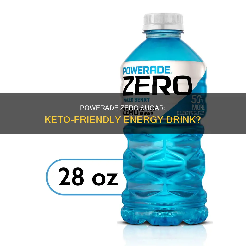 is power ade zero sugar keto