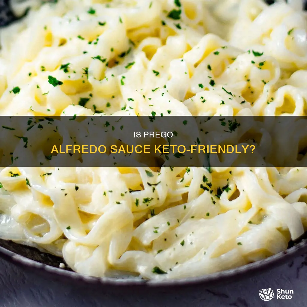 is prego alfredo sauce keto