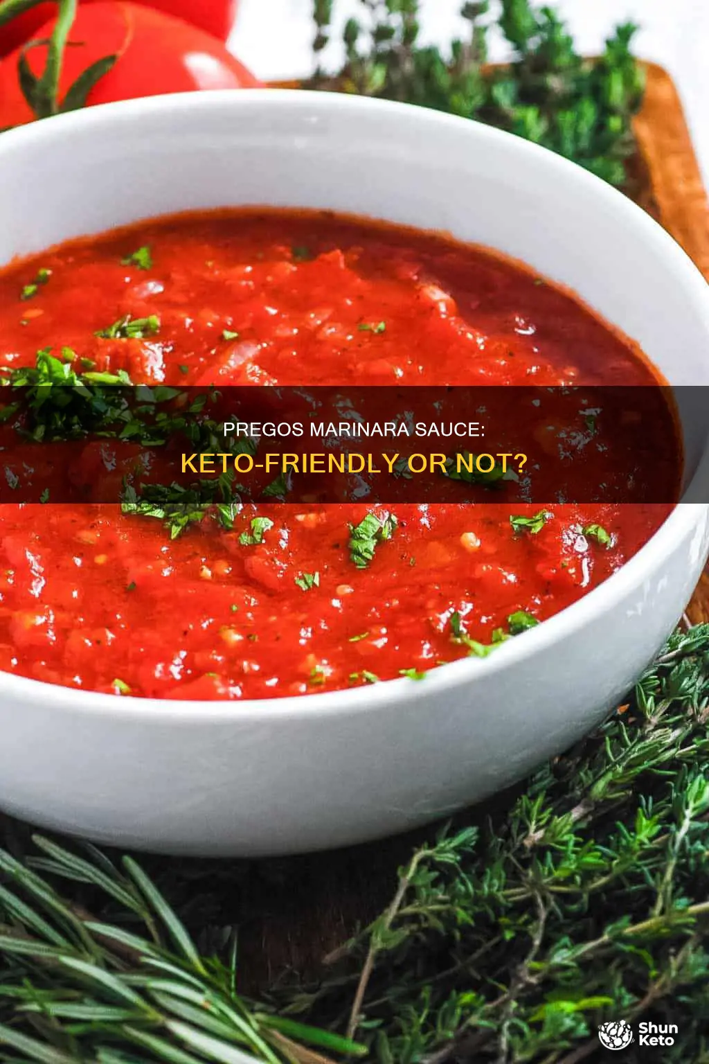 is prego marinara sauce keto