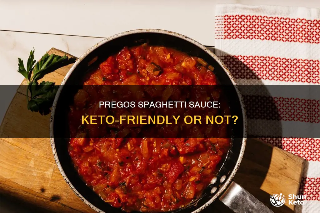 is prego spaghetti sauce keto