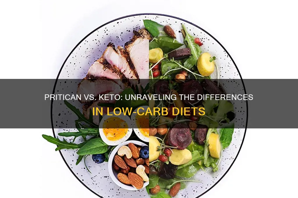 is pritican diet the same as the keto diet