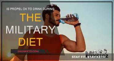 Can You Drink Propel While on the Military Diet?