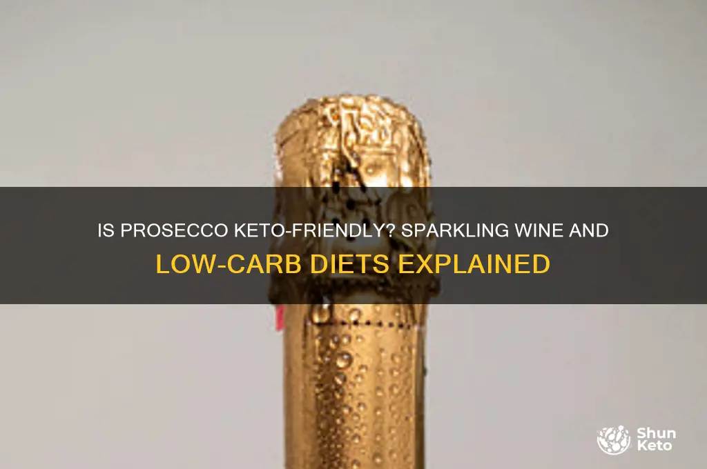 is prosecco keto