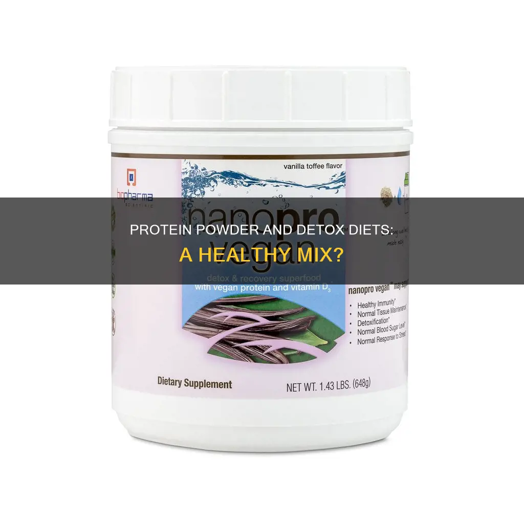 is protein powder allowed on a detox diet