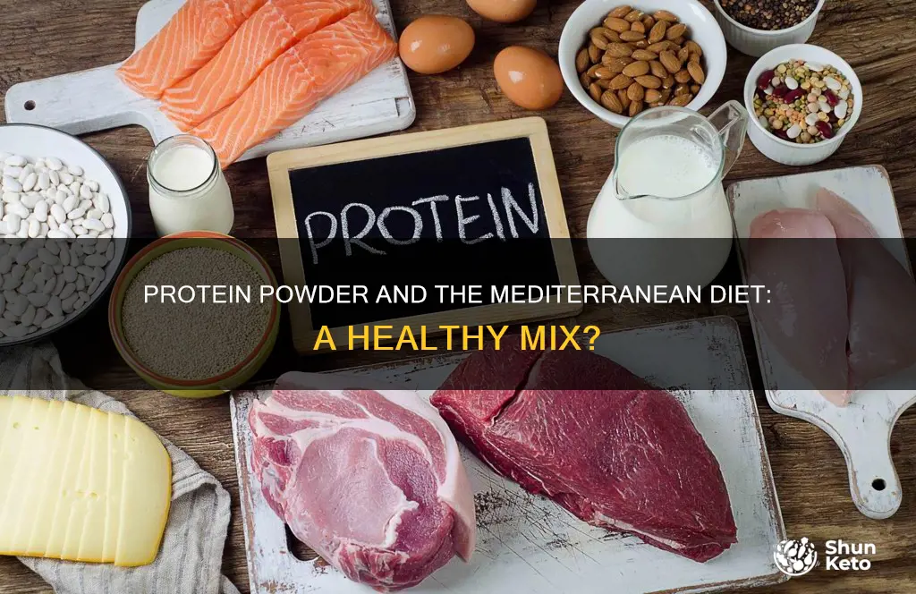is protein powder part of the mediterranean diet
