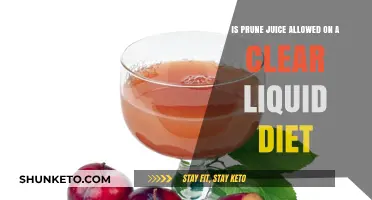 Clear Liquid Diet: Is Prune Juice Allowed?