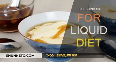 Pudding on a Liquid Diet: Safe or Not?