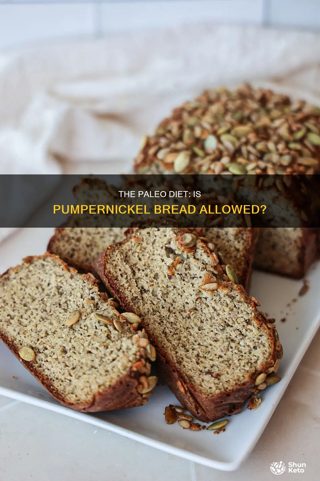 is pumpernickle bread allowed on the palio diet