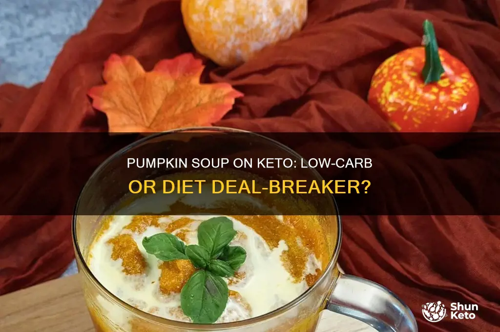 is pumpkin soup ok on a keto diet