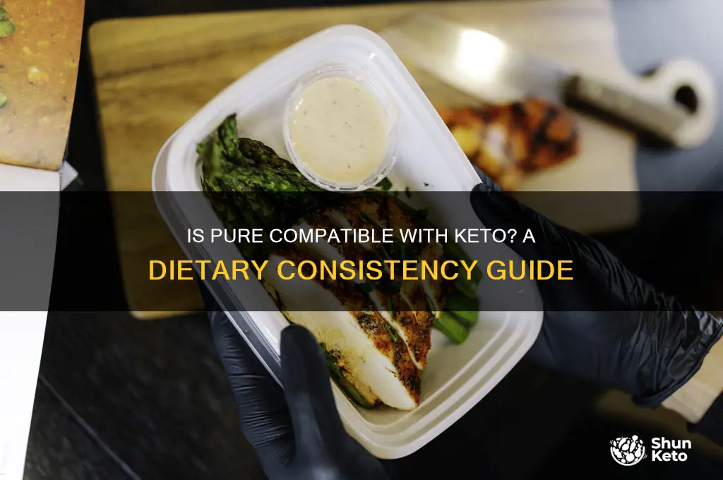 is pure consistent with a keto diet