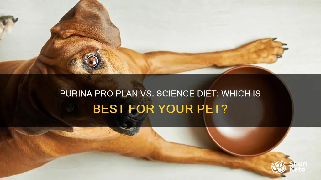 is purina pro plan better than science diet