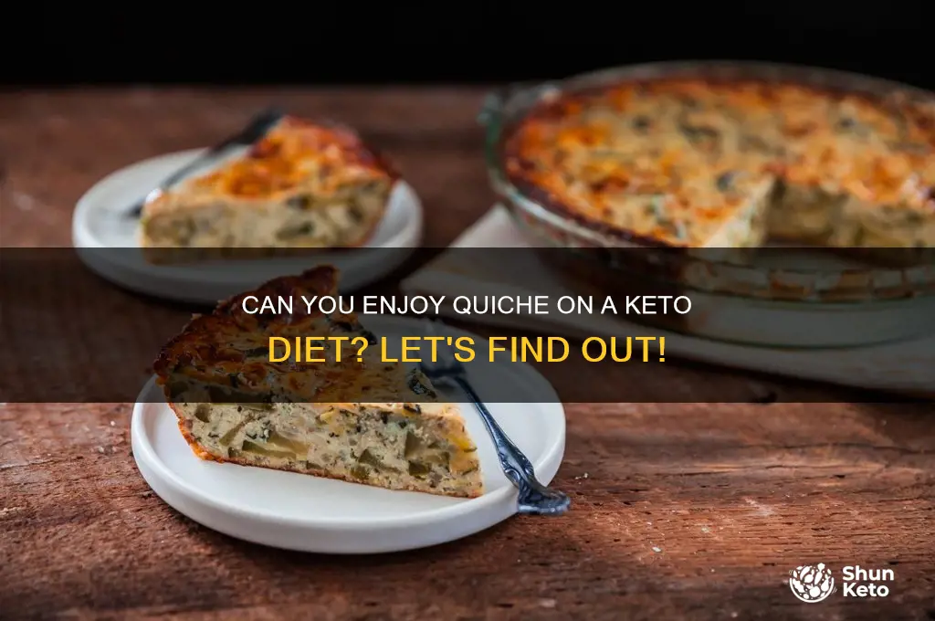 is quiche on keto diet