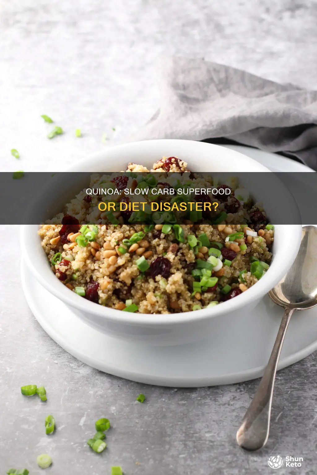 is quinoa ok for slow carb diet